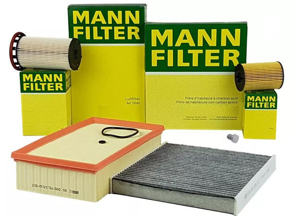 FULL MANN SERVICE FILTERS KIT FOR VW GOLF 1.6 TDI MK7 12-16