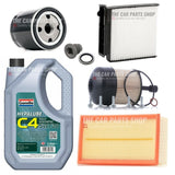 FOR NISSAN NV200 1.5 DCI MK1 FULL SERVICE KIT 5L C4 5W30 OIL & ALL FILTERS PLUG