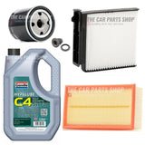 FOR NISSAN NV200 1.5 DCI MK1 SERVICE KIT 5L C4 + AIR OIL POLLEN SUMP PLUG
