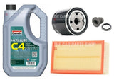 FOR NISSAN NV200 1.5 DCI MK1 SERVICE KIT 5L GRANVILLE C4 & AIR OIL FILTER & PLUG