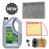 SERVICE KIT + C2 GRANVILLE + AIR CABIN OIL FILTER FITS PEUGEOT 508 HDI 2012>>