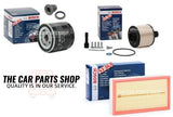 BOSCH SERVICE FILTER KIT FITS NISSAN NV200 1.5 DCI MK1 FUEL OIL AIR PLUG NEW