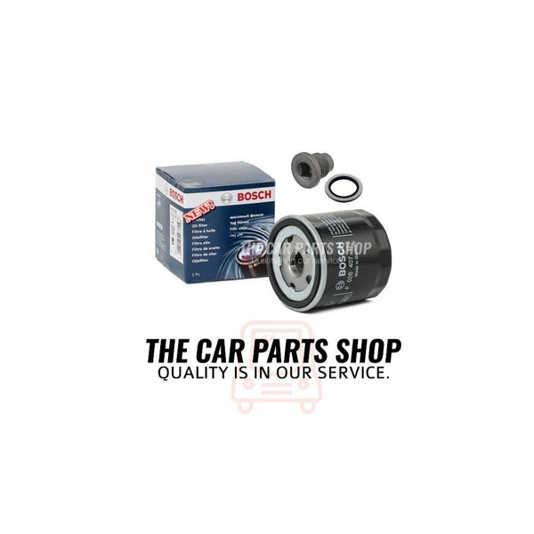 BOSCH OIL FILTER AND SUMP PLUG FITS NISSAN NV200 1.5 DCI MK1 OE QUALITY