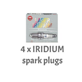 4 X NGK SPARK PLUGS FOR VAUXHALL ASTRA K 1.4 LONGLIFE IRIDIUM SPARK PLUGS X 4