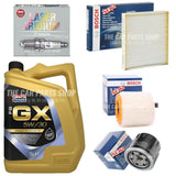 FULL BOSCH SERVICE KIT FITS VAUXHALL ASTRA K 1.4 ELITE WITH PREMIUM LSPI 5W30