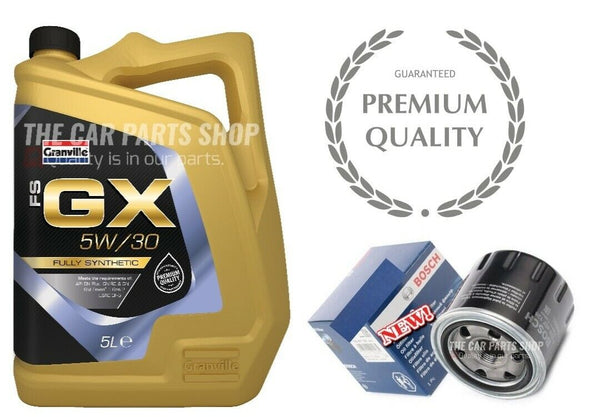 BOSCH SERVICE KIT FITS VAUXHALL ASTRA K 1.4 ELITE NEW BOSCH OIL FILTER & LSPI 5L