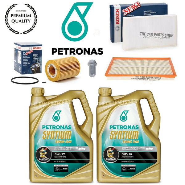 FITS MERCEDES VITO 3.0 CDI 06-14 BOSCH SERVICE KIT AIR POLLEN OIL & 10L PETRONAS