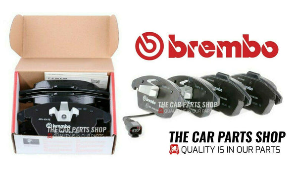 TO FIT SKODA OCTAVIA MK2 TDI GENUINE BREMBO FRONT BRAKE PADS SET 4 NEW PADS
