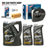 BOSCH SERVICE KIT FOR BMW X5 3.0 XDRIVE40D M SPORT E70 PREMIUM AIR OIL FILTER OE