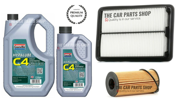 FOR NISSAN QASHQAI 1.6 DCI MK2 J11 SERVICE KIT 6L C4 5W30 AIR FILTER OIL FILTER