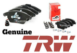 TO FIT SKODA OCTAVIA MK2 TDI TRW FRONT & REAR BRAKE PADS ALL ROUND NEW
