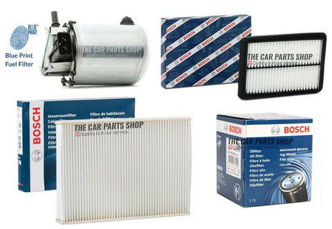 BOSCH SERVICE FILTERS KIT FOR NISSAN QASHQAI 1.6 DCI J11 BRAND NEW
