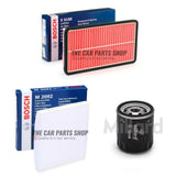 FOR MAZDA 6 1.8 TS MK2 BOSCH - MILLARD SERVICE FILTERS KIT AIR OIL CABIN FILTER