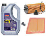 FOR BMW 216D 1.5 DIESEL ACTIVE TOURER F45 SERVICE KTI 5L GRANVILLE & AIR OIL KIT