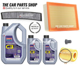 FOR BMW 330i CLUBSPORT E46 SERVICE KIT 7L 5W30 GRANVILLE & AIR OIL CABIN FILTER