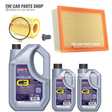 FOR BMW 330i CLUBSPORT E46 SERVICE KIT GRANVILLE C3 7L & NEW AIR OIL FILTER KIT