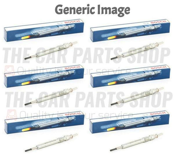 FITS MERCEDES E-CLASS E350 CDI 10-16 BOSCH GLOW PLUGS X 6