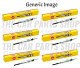 6 x NGK GLOW PLUGS FOR MERCEDES E-CLASS E350 CDI 10-16 BRAND NEW