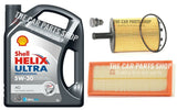SERVICE KIT FOR SKODA OCTAVIA 1.9 TDI (BKC) NEW AIR OIL FILTER AND 5L SHELL OIL