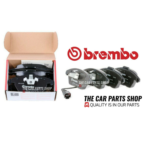 NEW BREMBO FRONT BRAKE PADS FOR AUDI A3 2.0 TDI MK2 PREMIUM QUALITY
