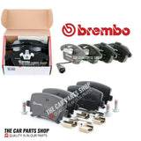 GENUINE BREMBO FRONT & REAR BRAKE PADS FOR AUDI A3 2.0 TDI MK2