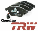 FOR AUDI A3 2.0 TDI MK2 HIGH QUALITY TRW FRONT BRAKE PADS X 4
