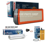 FITS BMW X6 3.0 F16 2014> BOSCH SERVICE FILTER KIT FUEL OIL AIR IN BOSCH & PLUG