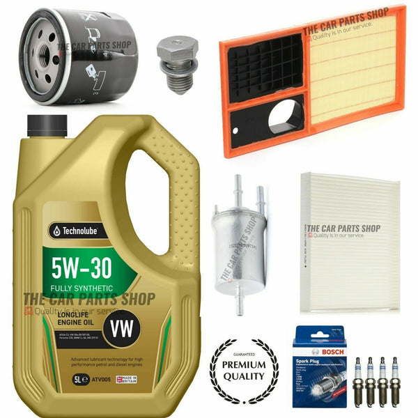 Full Service Kit For Volkswagen Polo 9N 2002-2009 New Sump Plug