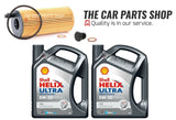 FOR BMW X6 3.0 F16 SHELL SERVICE KIT 5L SHELL ULTRA 5W30 & OIL FILTER SUMP PLUG