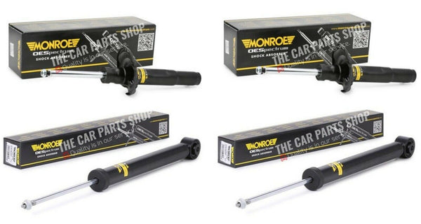 FOR SEAT LEON 1.6 TDI MK3 MONROE FRONT AND REAR SHOCK ABSORBERS BRAND NEW
