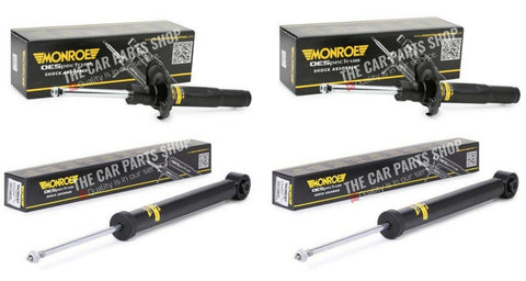 FOR SEAT LEON 1.6 TDI MK3 MONROE FRONT AND REAR SHOCK ABSORBERS BRAND NEW