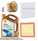 FOR TOYOTA PRIUS 1.8 HYBRID SERVICE KIT 0W20 SHELL & AIR OIL CABIN FILTER KIT