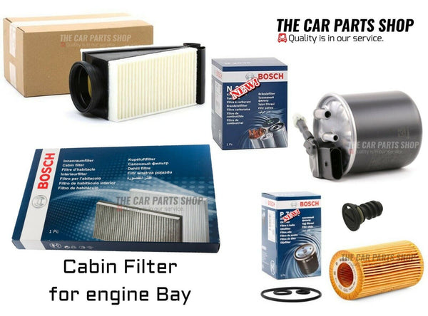 COMPLETE BOSCH SERVICE FILTER KIT FOR MERCEDES C220 S205 2014-18