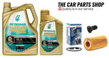 FOR MERCEDES C220 S205 2014-18 BOSCH SERVICE KIT BOSCH FILTER & 6L PETRONAS OIL