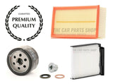 FOR RENAULT CLIO 1.5 DCI SERVICE FILTER KIT NEW AIR OIL POLLEN & SUMP PLUG KIT