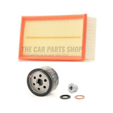 FOR RENAULT CLIO 1.5 DCI SERVICE FILTER KIT NEW OIL FILTER & AIR FILTER & PLUG