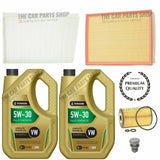 FOR VW TRANSPORTER 2.5 TDI MK5 T30 SERVICE KIT 10L TECHNOLUBE AIR OIL CABIN KIT