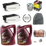 FITS MERCEDES E-CLASS E350 CDI COUPE COMPLETE SERVICE KIT + BOSCH FUEL FILTER