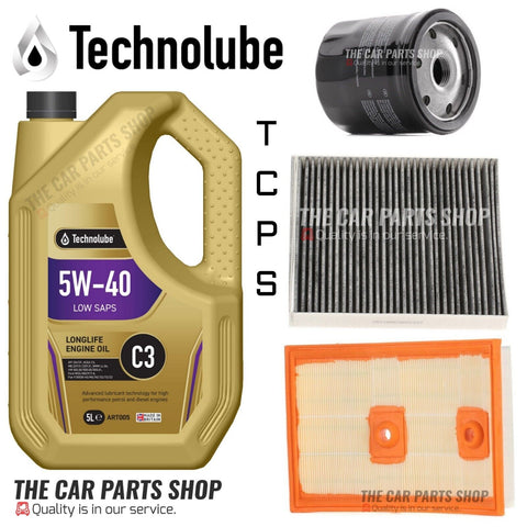 FOR GOLF MK7 1.4 TSI FULL SERVICE KIT OIL AIR CABIN & ENGINE OIL