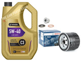 BOSCH SERVICE KIT FITS RENAULT CLIO 1.5 DCI 09-11 5L 5W40 WITH BOSCH OIL FILTER