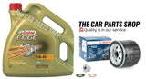 FOR RENAULT CLIO 1.5 DCI PREMIUM SERVICE KIT 4L CASTROL 5W40 & BOSCH OIL FILTER