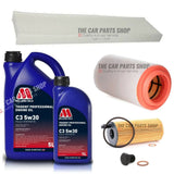 FOR MINI COOPER D 1.6 R56 2006-2014 SERVICE KIT with 6L MILLERS PROFESSIONAL OIL