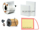 FULL SERVICE FILTERS KIT TO FIT CITROEN DS3 1.6 HDI 2012>