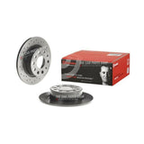 FOR VW CADDY MK3 2.0 2004-2012 BREMBO XTRA REAR DRILLED BRAKE DISCS PAIR