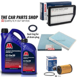 BOSCH SERVICE KIT FITS HYUNDAI i30 1.6 CRDI MK2 6L MILLERS & AIR OIL POLLEN KIT