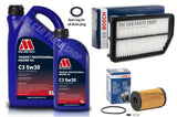 FITS HYUNDAI i30 1.6 CRDI MK2 BOSCH SERVICE KIT 6L OIL & BOSCH OIL & AIR FILTER