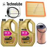 FOR RENAULT TRAFFIC 2.0 & 2.5 E5 08.06  SERVICE KIT 10 LITRES 5W30 OIL + FILTERS