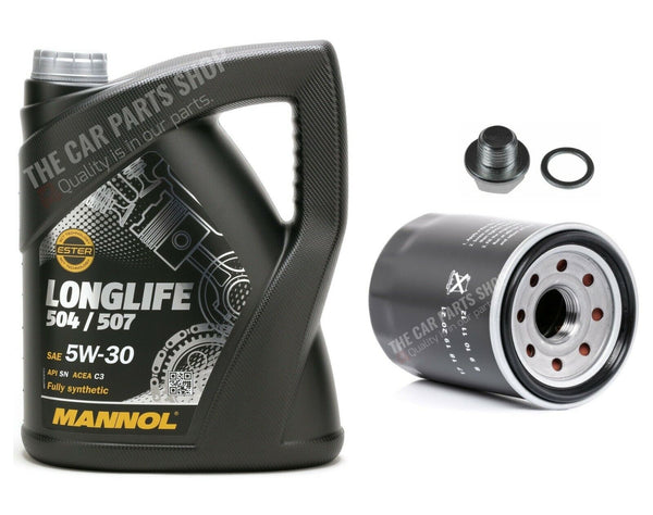 FITS HONDA JAZZ 1.4 MK2 2002> SERVICE KIT 5L LONGLIFE + NEW OIL FILTER + PLUG