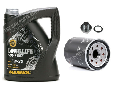 FITS HONDA JAZZ 1.4 MK2 2002> SERVICE KIT 5L LONGLIFE + NEW OIL FILTER + PLUG