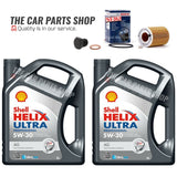 FOR BMW 330CI 3.0 E46 10 LITRES SHELL SERVICE KIT WITH BOSCH OIL FILTER PACKAGE